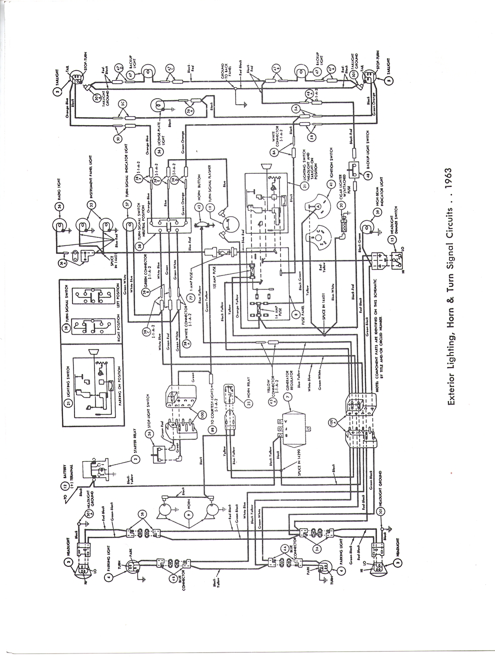 Falcon Diagrams f100 65 ford econoline wiring diagram 