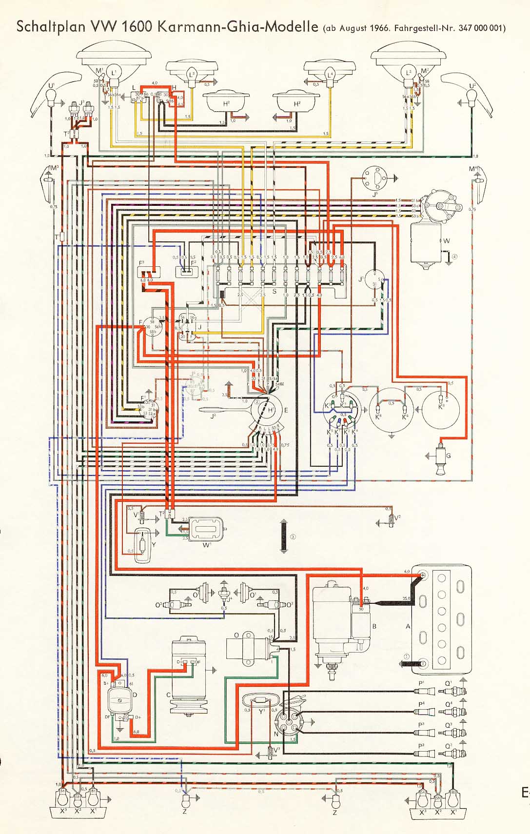 Other Diagrams 1970 vw ignition wiring diagram 
